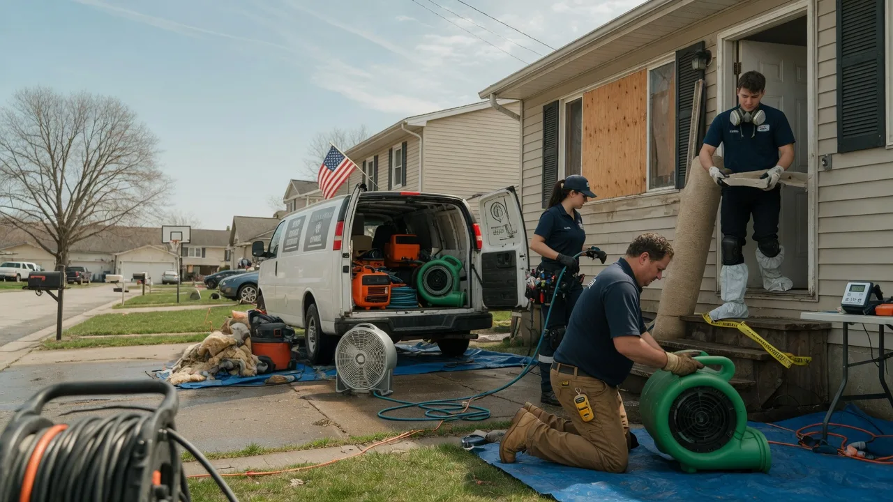 Water Damage Restoration in Crescent, OK near me